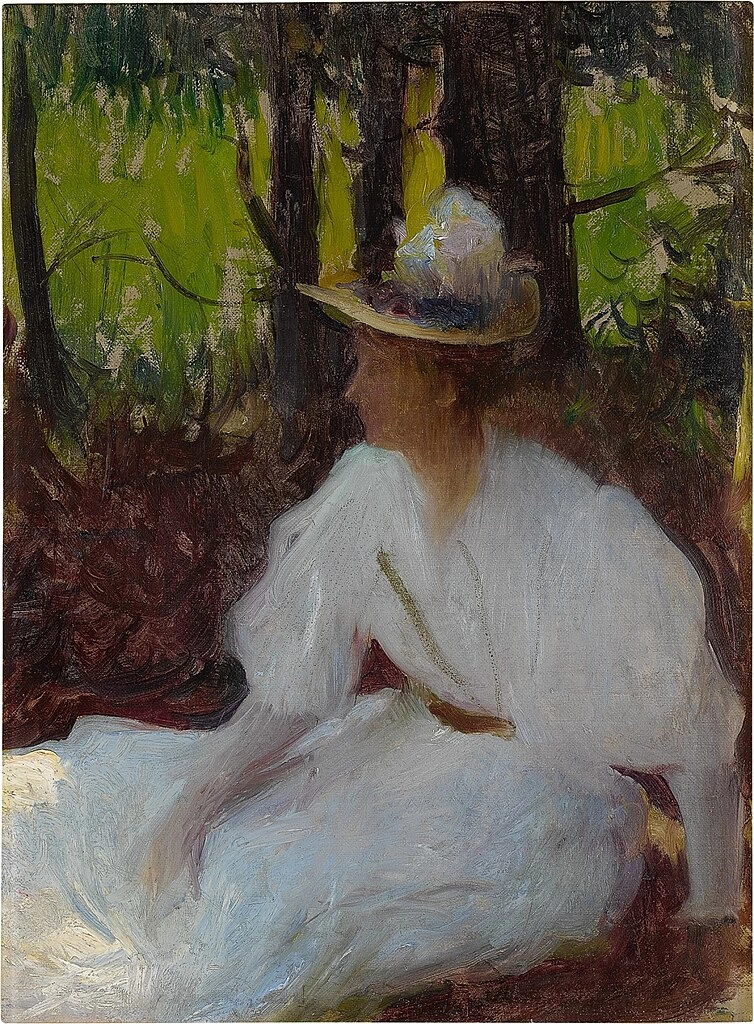 Elena nel bosco